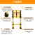 电工玻璃钢绝缘梯子人字梯电力施工鱼竿梯关节梯直梯伸缩梯 直梯1.5m