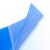 雷翔定制彩色PVC片材 透明塑料片 PP磨砂胶片 PET吸塑卷材PC硬板薄片 透明蓝0.3毫米 91.5*122厘米1张