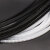 蓓尔蓝 WZD0016 齿形护线套自由绝缘保护套活用护线齿出线孔保护带 KG-030黑色10米