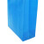 海斯迪克 HKL-49 无纺布购物手提袋 材料包装袋 蓝色30*38*10立体竖款(10个)