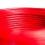 五彩 江南电缆 (JIANGNAN CABLE) 家装用铜芯单芯多股软电线 BVR 10平方,红色 100米