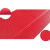 聚远（JUYUAN）防滑垫 红色  1.2m宽*15m长*5mm厚