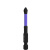紫色防滑批头螺丝刀S2钢电批咀十字批头电动强磁电钻批头 6件套(25/50/65/70/90/150)条子