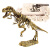 玩控 恐龙化石考古挖掘玩具仿真恐龙骨架模型儿童玩具模型小朋友礼物 霸王龙