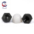 楚昌 TCLM06 盖型螺母防尘塑料圆头螺帽 白色 M5（100个）