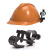 适用于安帽夹消防员 电筒侧灯 夹扣 手电筒卡扣 消防头盔 头灯 固定旋转(25-27毫米)