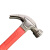 韦德 QJL-127 羊角锤高碳钢包塑柄起钉锤多用途起钉器铁榔头一体连体锤工具 0.25KG 