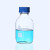 透明茶色棕色带刻度螺口蓝盖试剂瓶密封瓶实验室取样瓶玻璃样品瓶 棕色25ml 此款为内涂层