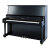 查尔斯沃尔特Charles R. Walter品牌钢琴CA-126R家用考级练习立式钢琴终身质保 黑色