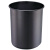 南 GPX-3C 铝合金圆形房间桶 黑色 南方商用垃圾桶 酒店宾馆客房果皮桶