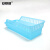 安赛瑞 输液盒 便携液体摆药盒分类框收纳盒塑料护理盒 配床号牌 淡蓝色 29.5×13.5×8cm 601063