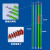 国标10KV电力高压拉闸杆35电工绝缘令克棒挑线杆伸缩式操作棒杆 2节2米