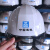 中国建筑安全帽工地高端工程头盔国标白色工作帽领导定制logo 红色中国建筑铁徽章
