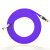创优捷 六类成品网线 CAT6-Z15S 15米 紫色 双屏蔽 金属接头 千兆网络连接线