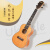 YAEL雅尔26英寸尤克里里ukulele乌克丽丽全桃花芯单板小吉他弹唱指弹乐器弹奏