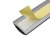 海斯迪克 铝合金线槽 防踩半弧形地板地面穿线用 长度1米（4号）（2个起订）HK-415