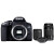 佳能（CANON） EOS 850D单反数码相机家用旅游4K高清视频拍摄组合套机套装850D拆单机 佳能18-55+75-300+24mm三支镜头套装 套餐六