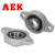 AEK/艾翌克 美国进口 KP004 锌合金立式外球面带座轴承 内径20mm