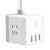 得力 （deli）魔方插座 智能USB插座 插排/ 插线板/ 接线板/ 拖线板/ 转换插 包胶魔方 18326