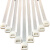 散卖超长扎带加厚大号1.5米国标10x1500高强度尼龙扎带加长 白色长1米5宽0.9厘10条装