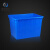 米奇特工 水箱 大号加厚塑料水箱 长方形周转储水箱  注塑牛筋水桶 400L（蓝色）