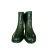 朗固 LANGGU 工作胶靴 电工靴子 电力靴 防水防滑鞋靴 绿色 36-44