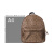 COACH 蔻驰 奢侈品 女士双肩包PVC配皮 卡其色配棕色 中号 F32200IME74