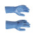 代尔塔201920天然乳胶防化手套耐磨耐高温100度防烫手套 蓝色 9.5