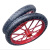实心轮 工地手推车轮胎3.00-18建筑劳动车实心钢筋轮子板车斗车 蓝色一套