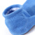海斯迪克 点珠点胶防滑袜 儿童成人瑜伽蹦床袜 HKsq-323 蓝色 小童男女(27-32码)5双 