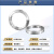 不锈钢304ISO-LF真空法兰 卡钳沟槽固定内焊法兰 ISO63 ISO80 100 ISO200 (焊接204）