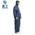 星工（XINGGONG）防静电服 分体带帽喷漆防护服无尘洁净室防尘服 藏青色 L码