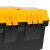 开拓（EXPLOIT）加厚工具箱空箱多功能家用工具箱 塑料工具箱 手提收纳箱子 15吋 升级款