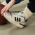 阿迪达斯 （adidas）官方三叶草男鞋2024夏季新款运动鞋复古时尚滑板鞋透气低帮休闲鞋 白 藏青蓝 黄 晒图返10 43 码(内长265mm)