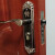 BAYU简约室内房间门锁执手门锁静音木门锁钢木铝合金门锁欧式平开门锁 1套门锁+3只合页+1只门吸