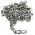 JIUMOKING镀锌铁链焊接铁链条 粗2.5-10MM   1米价  粗4MM   1米价