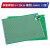 定制适用喷锡pcb板通用万用板洞洞板电路板焊接练习绿油单面 实验板 单面PCB玻纤板 15*20cm 厚度1.6