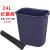 垃圾桶卫生间创意摇盖适用定制无盖厨房大号客厅垃圾筒长方形纸篓 35升无盖(加50垃圾袋)