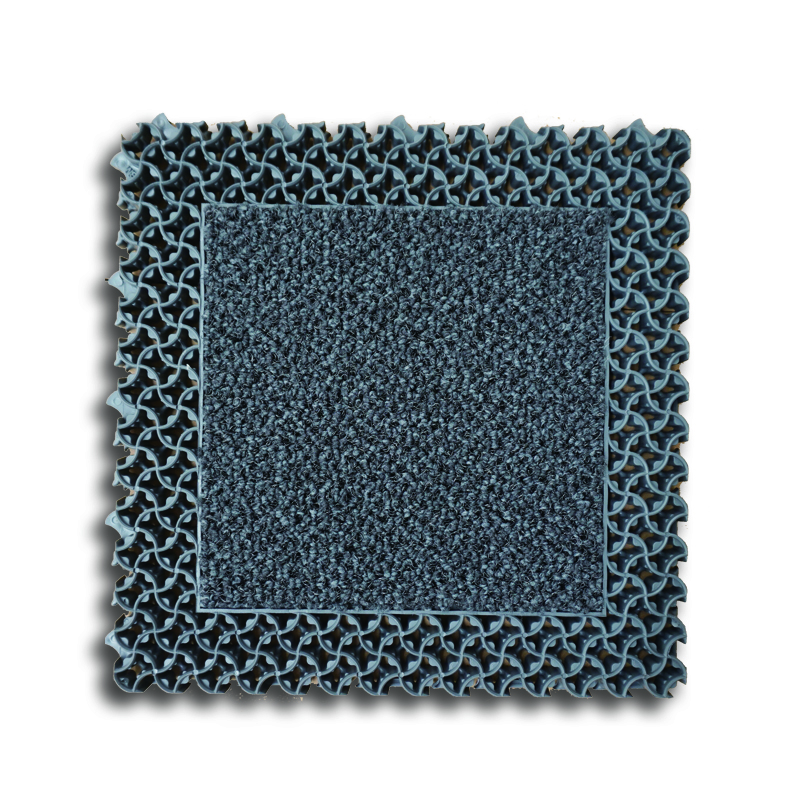3M 9300 模块型地垫 带毯面疏水除尘抗紫外线耐老化 高人流量适用定制（30cm*30cm/块）送边条+角
