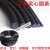 丁青橡胶O型条胶条黑色密封耐耐酸碱腐蚀耐油圆条减震圆形橡胶绳 高质量圆形6.5mm10米价