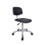 翰洋洁净（HANYANGCLEAN）防静电椅子 靠背升降椅 实验室圆凳子 无尘车间流水线工作椅 PU发泡大靠背（五星脚+万向轮） 高度42-54cm