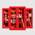 斯铂格 BGF-138 微型消防站柜 应急柜 消防器材柜展示柜工具柜 含消防器材 八人豪华套餐（含柜1.6*1.5米）