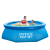 INTEX婴儿游泳池小孩鱼池儿童家用超大号宝宝户外充气戏水池 305*76cm圆形特厚水池+11礼