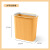 斯威诺 N-3972 挂式厨余垃圾桶 厨房卫生间纸篓 大号橙色