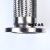 不锈钢法兰波纹管金属软管蒸汽管高温高压金属波纹软管泵用软连接豪优锐 碳钢法兰DN65(2.5寸)300mm