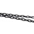 金诗洛 KSL201 塑料警示链条  路锥链条 隔离链子 链条 警示防护链条 隔离墩链条（6mm黄黑-5米）