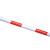 稳斯坦（Winstable）LBS806 pvc警示杆 伸缩连接杆 橡胶路锥 雪糕筒 警示塑料路障  固定2米杆 红白