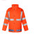 昊鹰 安全反光分体式透气雨衣雨裤套装 户外骑行成人反光雨衣套装 荧光橙XXL180