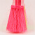 卫洋WYS-861 扫把头 扫地扫帚木杆塑料小扫把配件小扫帚替换头 小号硬毛款
