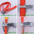 五点式安全带户外耐磨建筑高空作业国标双钩绳电工安全带空调安装 欧式单小钩2米